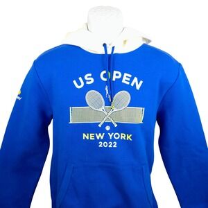 Polo Ralph Lauren US Open New York 2022 Mens Blue Hoodie Size S